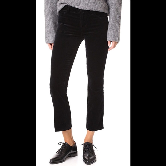 J Brand Pants - J Brand Selena velvet crop boot
